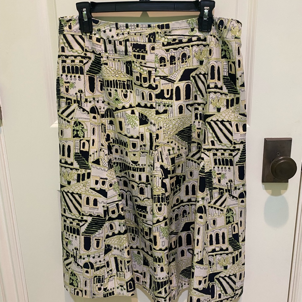 MIDI fall skirt